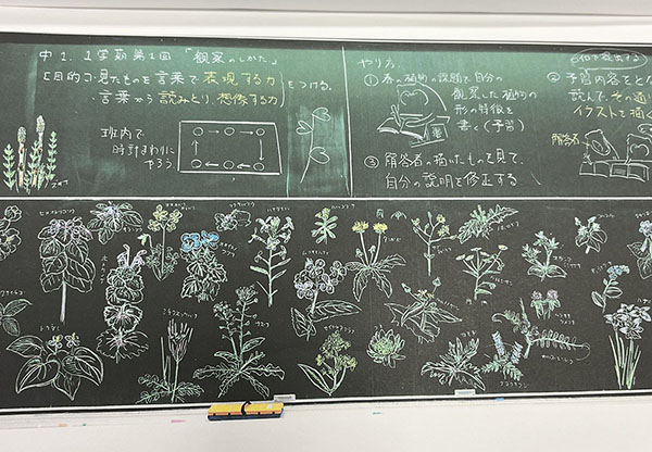 都市大等々力_板書や教員の口頭指示では、空欄やぼかした表現をわざと作り、生徒自ら答えを導き出せるよう工夫しています