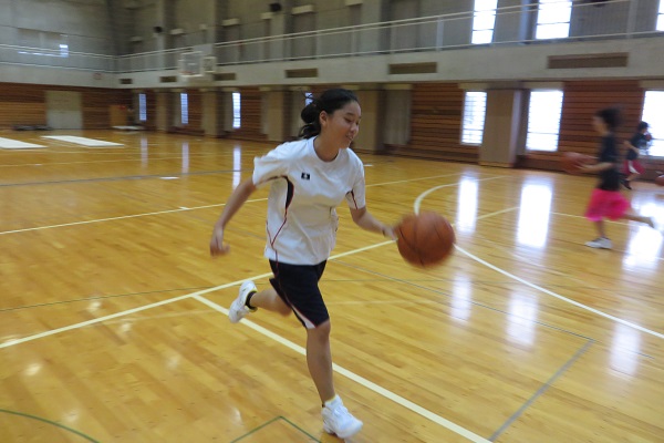 部活動にも積極的